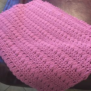 Homemade Crocheted blanket